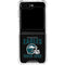 NFL Philadelphia Eagles Helmet Galaxy Z Flip6 Clear Case